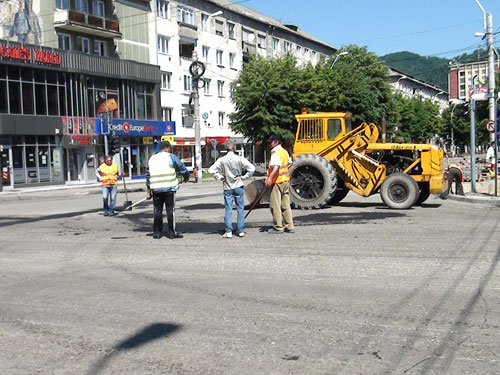 Foto intersectie McDonalds Baia Mare (c) eMaramures.ro